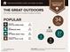 This outdoor report emphasizes the property's proximity to dog parks, regular parks, hiking trails, and golf courses at 1890 Bova Matrina Ct, Las Vegas, NV 89123