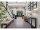 Bright foyer with a view to the backyard, hardwood floors, and elegant furnishings at 4169 San Capri Way, Las Vegas, NV 89141
