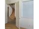 Entryway with a view of a curved staircase at 5147 Villa Vecchio Ct, Las Vegas, NV 89141