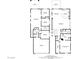 Detailed floor plan showcasing both floors, including the garage, bedrooms, primary suite and balcony at 5213 Welch Valley Ave, Las Vegas, NV 89131