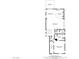 Detailed floor plan showcasing the layout of the home's second floor, including the kitchen, primary bedroom and balcony at 5213 Welch Valley Ave, Las Vegas, NV 89131