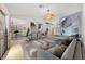 Staged living room featuring lots of space, natural light and neutral colors at 5240 Las Cruces Dr, Las Vegas, NV 89130