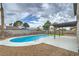 Backyard featuring refreshing in-ground pool, with pergola covered patio and plenty of lounge space at 5629 Caladonia Ave, Las Vegas, NV 89110