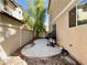 Cozy back patio featuring a grill and concrete flooring at 7173 Dravite Ct, Las Vegas, NV 89148