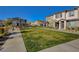 Expansive green space in residential community with well-maintained lawns and walkways at 7320 N Decatur Blvd # 5, Las Vegas, NV 89131