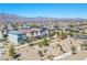 Expansive aerial view of the community showcasing the residential layout and surrounding landscape at 7323 Sunray Point St, North Las Vegas, NV 89084