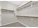 Spacious walk-in closet with ample shelving and hanging space for optimal organization and storage at 840 Picotte St # 101, Las Vegas, NV 89144