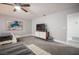 Spacious bedroom features a TV and minimalist decor for comfortable living at 915 Vegas Valley Dr # 4, Las Vegas, NV 89109