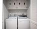 Functional laundry room with washer and dryer, offering convenience and efficiency at 915 Vegas Valley Dr # 4, Las Vegas, NV 89109