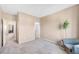 Spacious bedroom with neutral walls, plush carpet, and ample natural light at 1604 Danielle Rebecca Ave, North Las Vegas, NV 89086