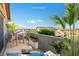 Relaxing balcony features stylish outdoor furniture and calming views at 234 Polaris Ridge Ave, Henderson, NV 89011