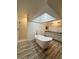 Bright bathroom featuring a soaking tub, walk-in shower and dual sink vanity at 2637 Red Rock St # 202, Las Vegas, NV 89146