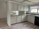 Kitchen featuring stone countertops, ample cabinet space, and modern appliances at 2637 Red Rock St # 202, Las Vegas, NV 89146