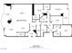 Detailed floor plan showcasing layout with bedrooms, baths, living areas, and total square footage for a clear property overview at 2777 Paradise Rd # 1701, Las Vegas, NV 89109