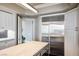 Spacious kitchen with white cabinets, stainless steel appliances, and stone countertops at 2777 Paradise Rd # 1701, Las Vegas, NV 89109