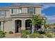 Charming two-story home with a well-maintained front yard and covered entry at 2853 Cabrillo Terrace St, Henderson, NV 89044