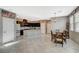 Spacious living area with modern kitchen, dining area, and natural light at 2853 Cabrillo Terrace St, Henderson, NV 89044