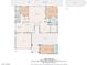 Detailed floor plan showcasing layout, room dimensions, and square footage, aiding in property assessment at 2964 Via Della Amore, Henderson, NV 89052