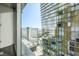 A cityscape view from the window at 3722 Las Vegas Blvd # 2509, Las Vegas, NV 89158