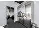 Modern kitchenette area with stainless steel cabinets, a sink, and a coffee machine at 3722 Las Vegas Blvd # 2509, Las Vegas, NV 89158