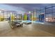Luxury rooftop pool and lounge area with panoramic city views at dusk at 3722 Las Vegas Blvd # 2509, Las Vegas, NV 89158