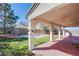 Beautiful backyard with a covered patio and pool, perfect for entertaining at 3953 Broad Meadow Ct, Las Vegas, NV 89129