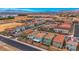 New suburban neighborhood with two-story homes, desert landscaping, and mountain views at 5016 Kaslo Ave, Las Vegas, NV 89139