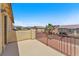Outdoor balcony area with views at 5060 Blue Rose St, North Las Vegas, NV 89081