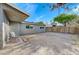 The expansive backyard offers lots of potential to create your own outdoor oasis at 5904 Apple Valley Ln, Las Vegas, NV 89108