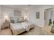 Relaxing bedroom featuring wood floors and neutral decor, providing a cozy retreat at 5904 Apple Valley Ln, Las Vegas, NV 89108