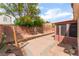 Backyard with patio featuring privacy wall at 6056 Flowering Plum Ave, Las Vegas, NV 89142