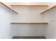 Walk-in closet featuring rod and shelf storage at 6056 Flowering Plum Ave, Las Vegas, NV 89142