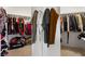 Organized walk-in closet with ample storage space for clothes and accessories at 8117 Horizon Lake Dr, Las Vegas, NV 89128