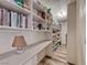 Walk-in pantry with ample shelving for storage at 902 Little Raven St, Henderson, NV 89002