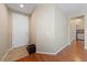 Welcoming entryway featuring tile flooring and a convenient bench at 10664 Mount Jefferson Ave, Las Vegas, NV 89166