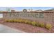 Community sign for Providence, with manicured shrubs and decorative rock at 10664 Mount Jefferson Ave, Las Vegas, NV 89166