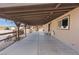 Spacious covered patio with views overlooking the property and landscape at 11875 Maggie Ave, Las Vegas, NV 89166