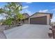 Two-story home with a driveway and a large tree in front at 11875 Maggie Ave, Las Vegas, NV 89166