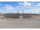 Horse pen featuring durable fencing and secure gate against blue skies and mountain views at 11875 Maggie Ave, Las Vegas, NV 89166