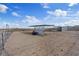 Outdoor horse shelter in sandy lot at 11875 Maggie Ave, Las Vegas, NV 89166