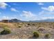 A view of raw land with mountains in the background at 11875 Maggie Ave, Las Vegas, NV 89166