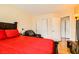 Spacious bedroom featuring an open closet and a comfortable-looking bed at 5536 Baccarat Ave # 101, Las Vegas, NV 89122