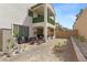 Private backyard with patio area, ideal for outdoor seating and entertaining with a convenient yard at 8107 Skye Sweep St, Las Vegas, NV 89166
