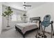 Serene bedroom with neutral tones, natural light, and ample space at 8107 Skye Sweep St, Las Vegas, NV 89166