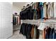 Spacious walk-in closet with ample hanging space for clothing at 8107 Skye Sweep St, Las Vegas, NV 89166