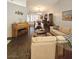 Comfortable living room with elegant furnishings and view into the dining room at 2022 Big Bend Way, Henderson, NV 89074