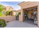 Spacious two-car garage stocked with shelving, tools, and ample storage in this home at 2489 Black River Falls Dr, Henderson, NV 89044