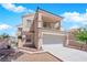 Beautiful two-story house boasting a balcony, tile roof, and a well-maintained front exterior at 6536 Castor Tree Way, Las Vegas, NV 89108