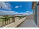 Spacious balcony featuring stunning views of the mountain and blue skies at 10172 Fire Skye Ave, Las Vegas, NV 89166