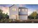 Charming two-story home with modern farmhouse design, neutral tones, and well-maintained landscaping at 10326 Scalata Ave, Las Vegas, NV 89166